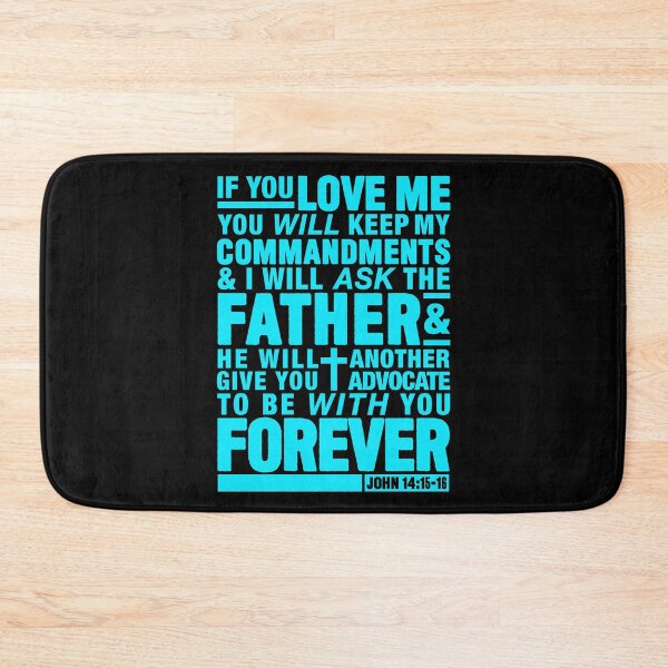 Item preview, John 14:15-16 designed and sold by plushism.