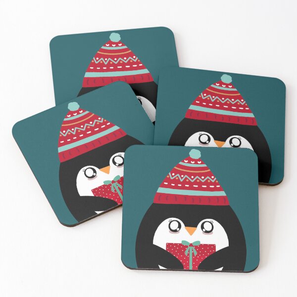 Item preview, Christmas penguin designed and sold by daisyandlime.