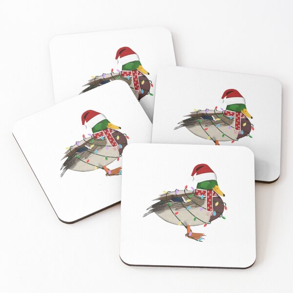 Item preview, Mallard Christmas Bird Birdlover Birdwatcher Biologist Ornithologist Garden Birds designed and sold by jz-birds.