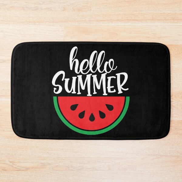 Item preview, Hello Summer watermelon Fun Rruits Juice Fun Funny Swan Love Valentine Summer Gift Art Design Happy Life Apparel Essential Motivation Inspiration Joy Mood  designed and sold by DesignByHeartUK.