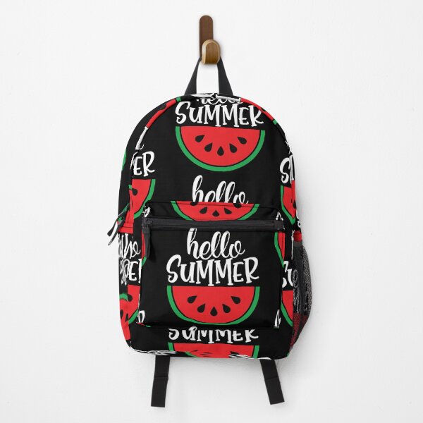 Item preview, Hello Summer watermelon Fun Rruits Juice Fun Funny Swan Love Valentine Summer Gift Art Design Happy Life Apparel Essential Motivation Inspiration Joy Mood designed and sold by DesignByHeartUK.