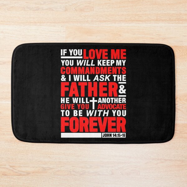 Item preview, John 14:15-16 designed and sold by plushism.
