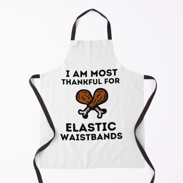 Item preview, Elastic Waistbands Thanksgiving - Funny Turkey Drumstick designed and sold by LiToDesignCo.