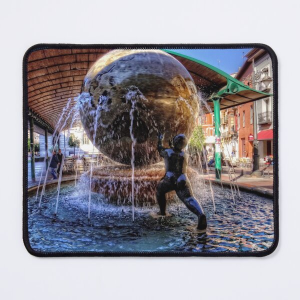 Item preview, Fountain at the Bus Station designed and sold by tomg.