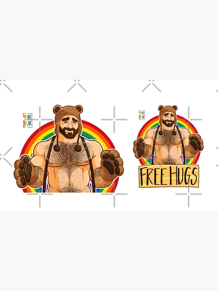 ADAM LIKES HUGS - GAY PRIDE by bobobear