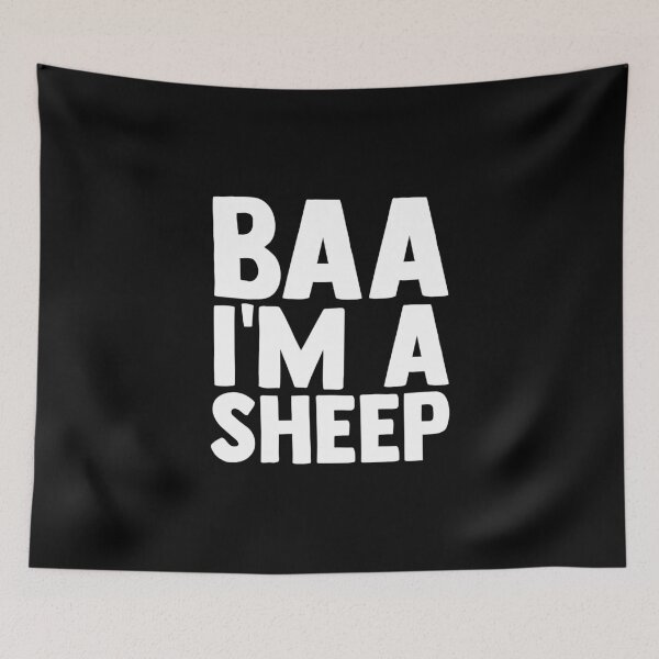 Item preview, Baa I'm A Sheep Domestic Animal Lover Farmer  designed and sold by Nessshirts.