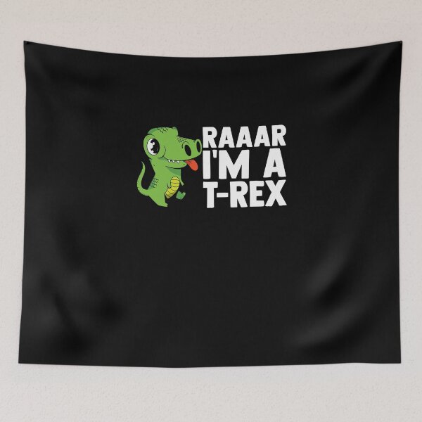 Item preview, Raaar Cute T-rex Tyrannosaurus Rex Dinosaur Lover designed and sold by Nessshirts.