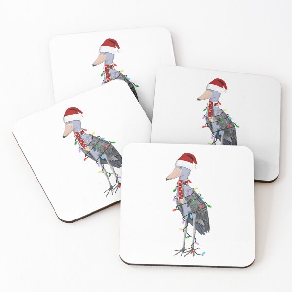Item preview, Shoebill Christmas Bird Birdlover Birdwatcher Biologist Ornithologist Garden Birds designed and sold by jz-birds.