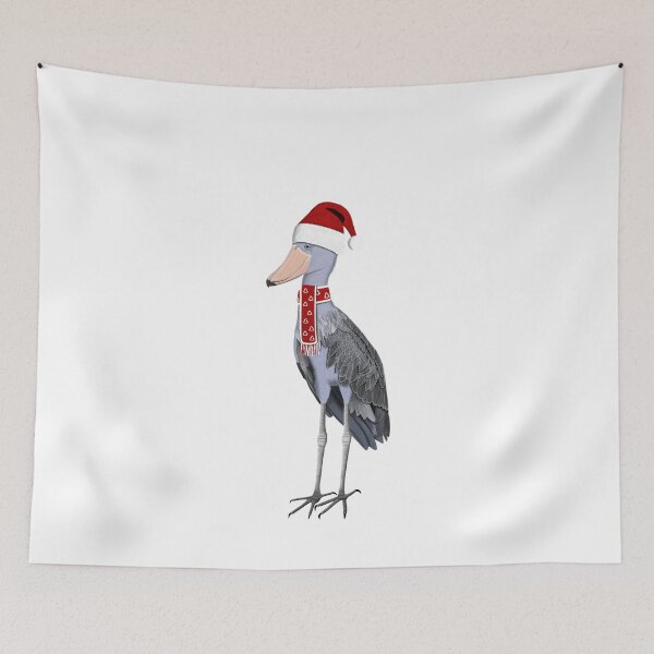 Item preview, Shoebill Christmas Bird Birdlover Birdwatcher Biologist Ornithologist Garden Birds designed and sold by jz-birds.