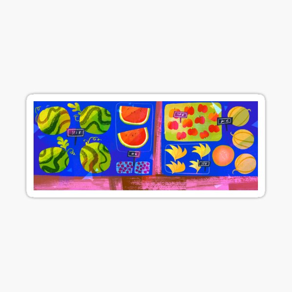 Greengrocer's shop Sticker