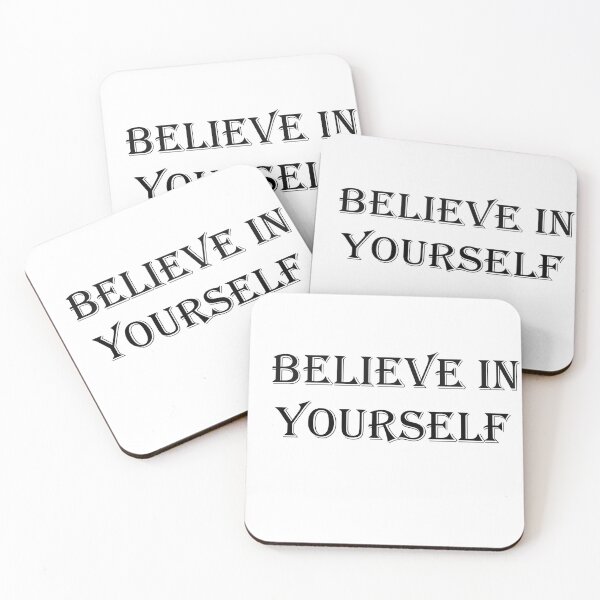 Item preview, BELIEVE IN  YOURSELF (MOTIVATIONAL WORDS) designed and sold by Yawarhassan9621.