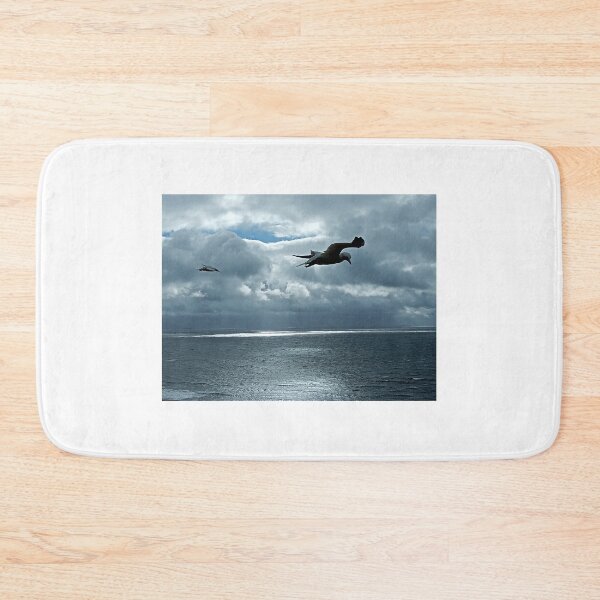 Item preview, Heligoland gannet in a storm designed and sold by gesa118.