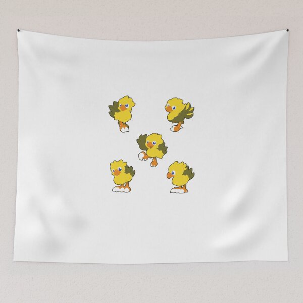 Item preview, Chocobo Sticker designed and sold by DAVIESDAVIES.