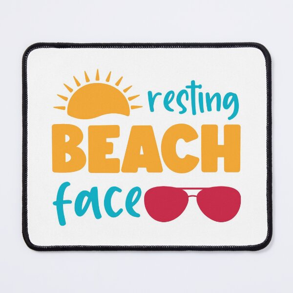Item preview, resting Beach face designed and sold by oldeck.
