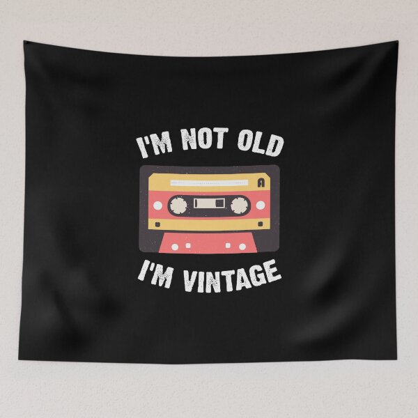 Item preview, Cassette Tape I'm Not Old I'm Vintage Music Lover designed and sold by Nessshirts.