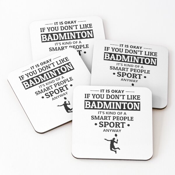 Item preview, Badminton Lover Shuttlecock Player Coach Funny designed and sold by TastefulTees.
