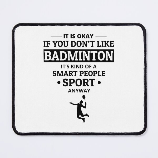 Item preview, Badminton Lover Shuttlecock Player Coach Funny designed and sold by TastefulTees.