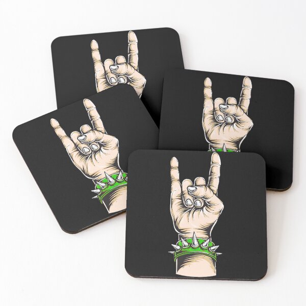 Item preview, Rock sign Green bracelet designed and sold by MAX SDCH.