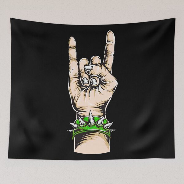 Item preview, Rock sign Green bracelet designed and sold by MAX SDCH.