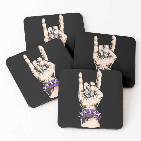 Item preview, Rock sign Purple bracelet designed and sold by MAX SDCH.