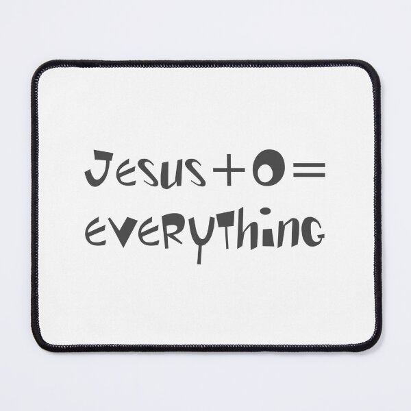 Item preview, Christian Design - Jesus Plus 0 Equals Everything designed and sold by simplydesignart.