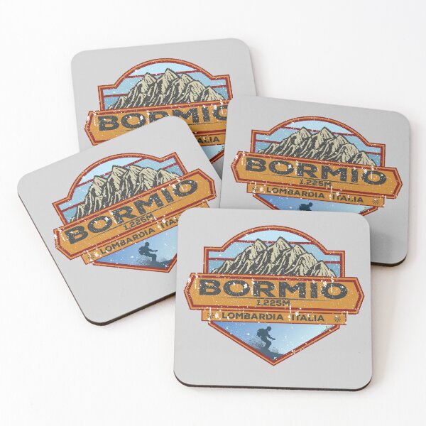 Item preview, Bormio Italy Italia Ski Skiing Italian Aples Sticker T-Shirt 01 designed and sold by OuterShellUK.