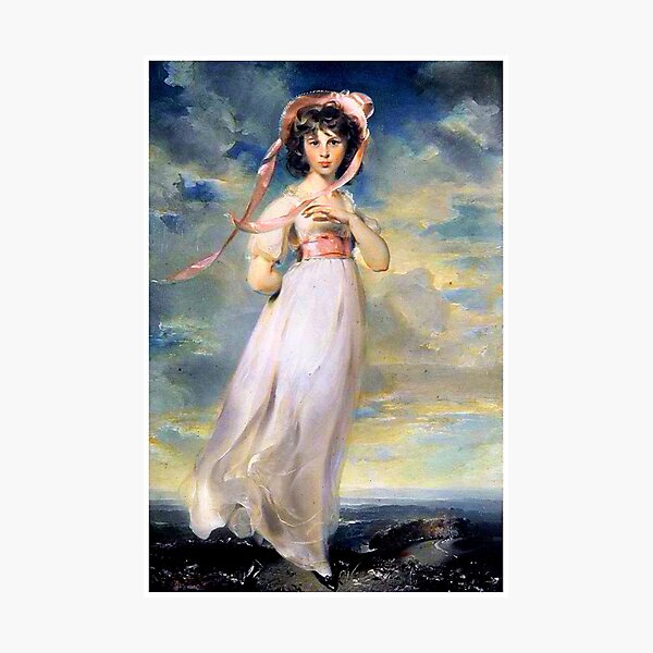 Vista previa del artículo con la obra «PINKIE: Vintage-1794 Pintura Sir Thomas Lawrence Imprimir», diseñado y vendido por posterbobs.