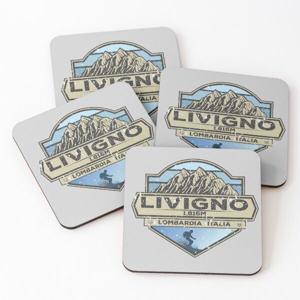 Item preview, Livigno Italy Italia Ski Skiing Italian Aples Sticker T-Shirt 01 designed and sold by OuterShellUK.