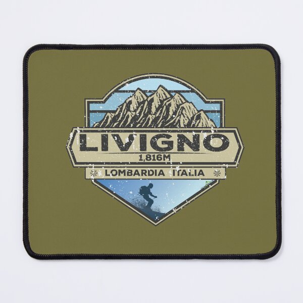 Item preview, Livigno Italy Italia Ski Skiing Italian Aples Sticker T-Shirt 01 designed and sold by OuterShellUK.