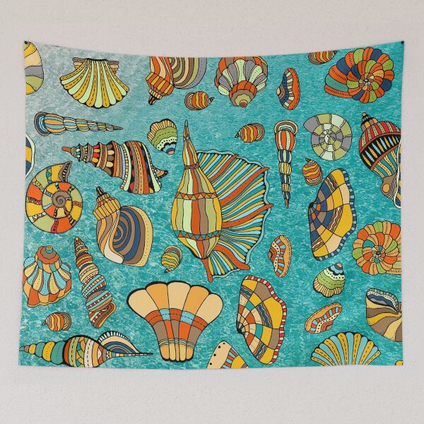 Item preview, Beach Treasures seashells designed and sold by cutecrazytshirt.