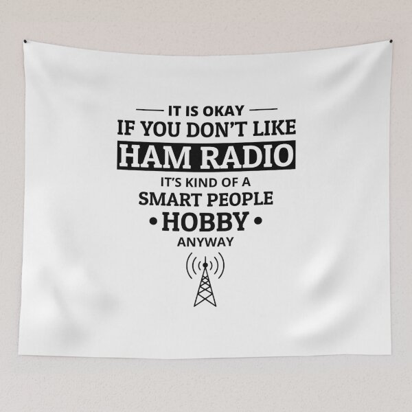 Item preview, Amateur Ham Radio Operator Funny Sayings Humour designed and sold by TastefulTees.
