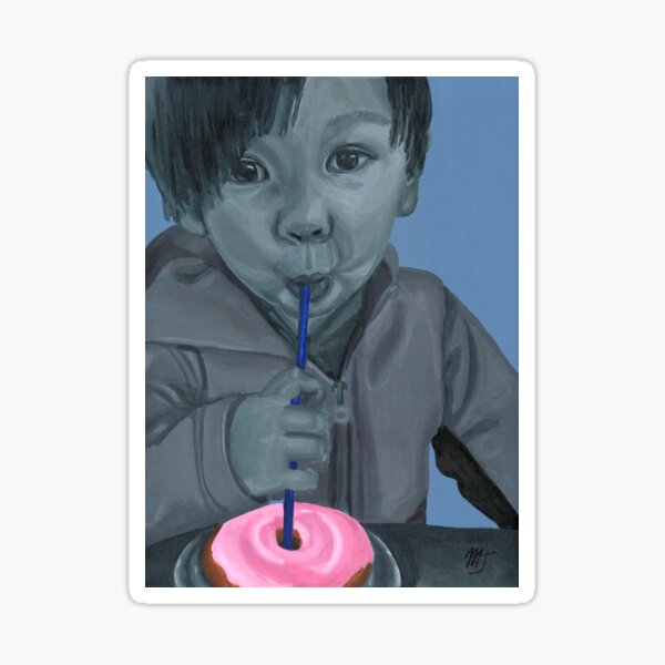 Theo's Donut Sticker