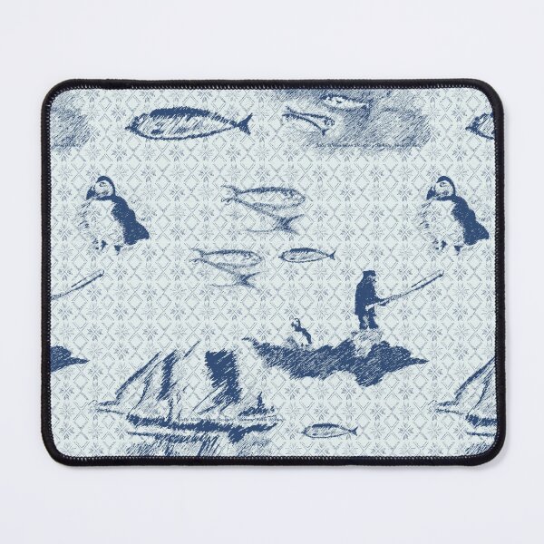 Artikelvorschau, Tammie Norie Fishing – Blau entworfen und verkauft von Juliewdesigns.