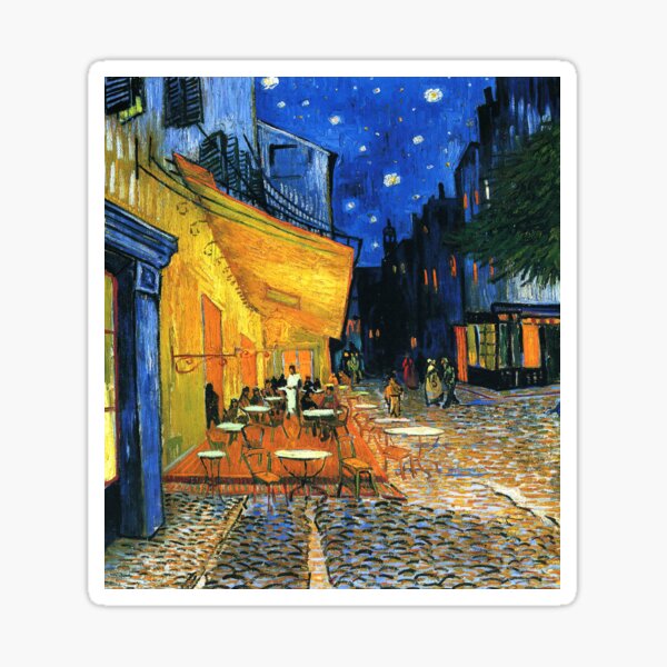 The Old Mill La Maison de la Crau-Vincent van Gogh Sticker for