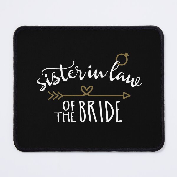 Item preview, Sister in law of the Bride Team Bride Wedding Hen Party Inspiration Joy Mood designed and sold by DesignByHeartUK.