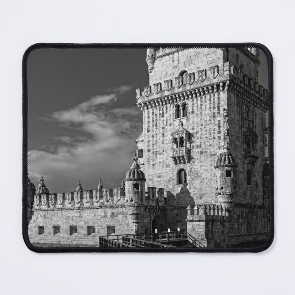 Item preview, The Many Shades Of Belem Tower - 5 - Monochrome © designed and sold by © Hany G. Jadaa © Prince John Photography.