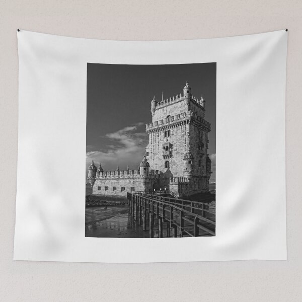 Item preview, The Many Shades Of Belem Tower - 5 - Monochrome © designed and sold by © Hany G. Jadaa © Prince John Photography.