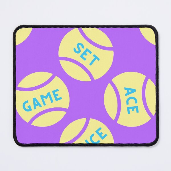Item preview, Pastel yellow tennis balls pattern designed and sold by EvieWoj.