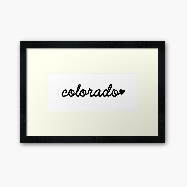 Item preview, Colorado Handwritten Text Word designed and sold by MountainD.