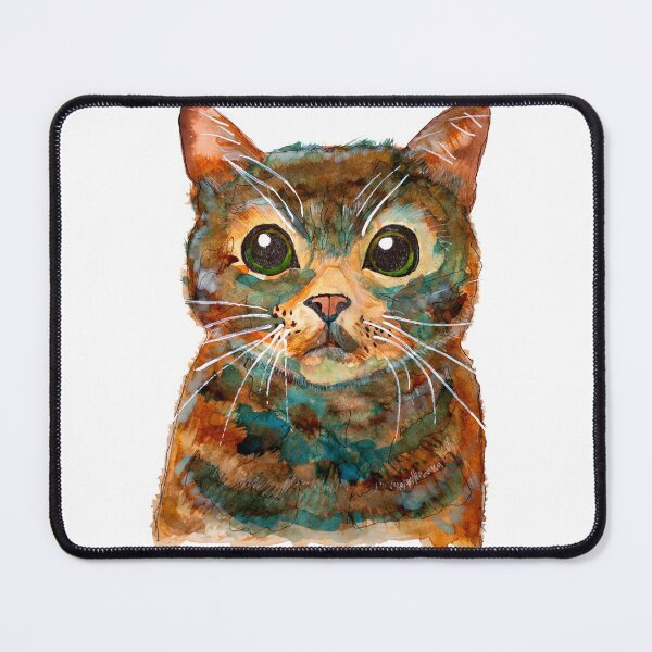 Item preview, Cat in watercolor designed and sold by Pintarrajearte.