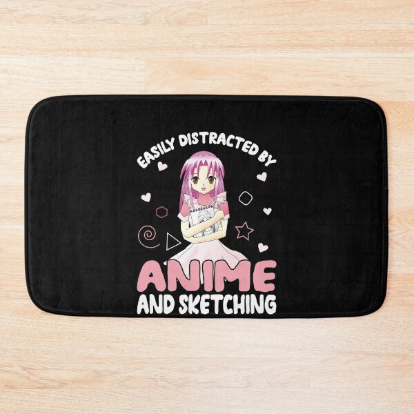 Item preview, Easily Distracted by Anime and Sketching | Anime designed and sold by Estrytee.