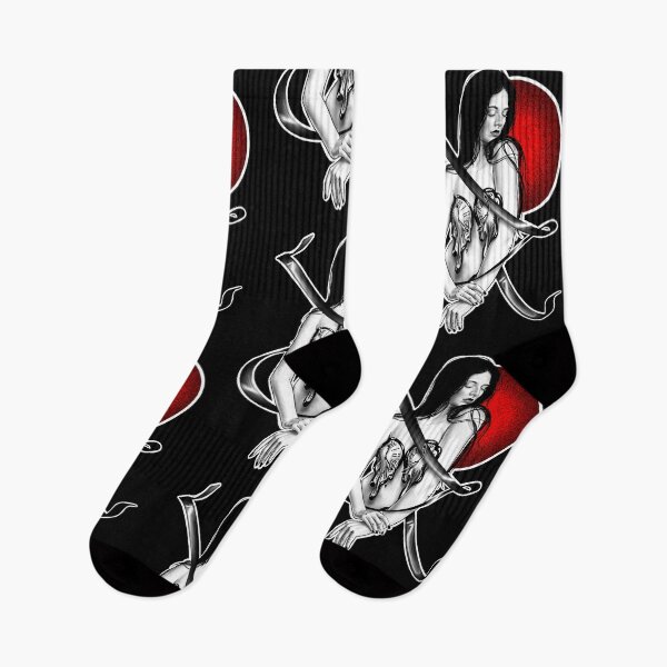 Item preview, Watch time slip away  (monochromatic illustration on black with red accent) designed and sold by Anicatattoos.