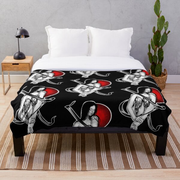 Item preview, Watch time slip away  (monochromatic illustration on black with red accent) designed and sold by Anicatattoos.