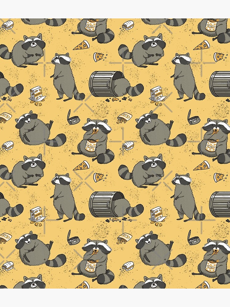Rascally Raccoons by emseeitch