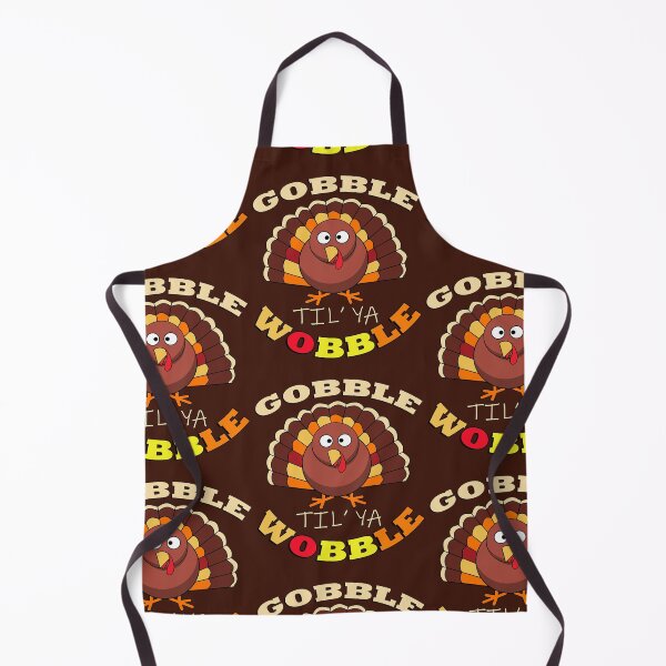 Item preview, Happy Thanksgiving Gobble Till You Wobble Funny Turkey designed and sold by tamdevo1.