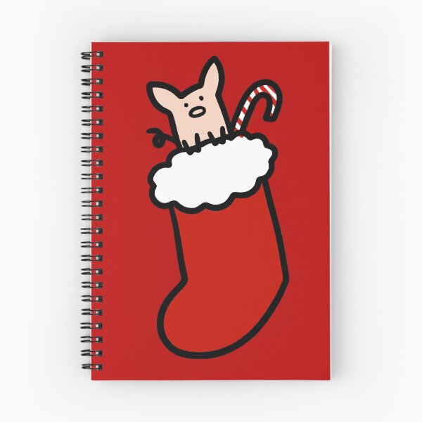 Item preview, Christmas Stocking Pig designed and sold by SaradaBoru.