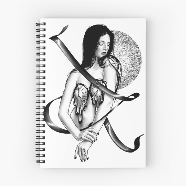 Artikelvorschau, Uhr vergeht (monochromatische Darstellung auf Weiß) entworfen und verkauft von Anicatattoos.