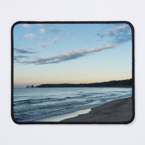 Item preview, Morning Moonset - Lorraine Bay Lake Erie North Shore designed and sold by Georgia Mizuleva.