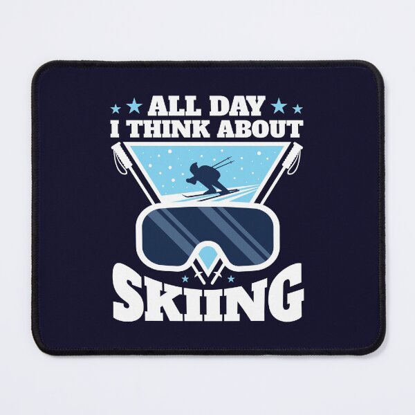 Item preview, Ski All Day I Think About Skiing designed and sold by jaygo.