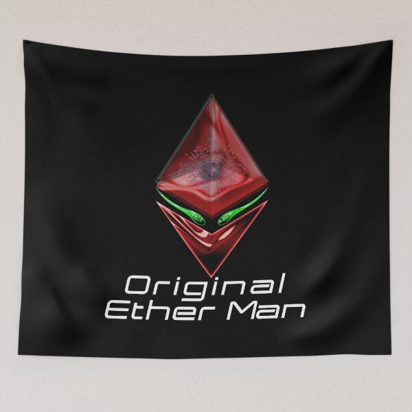 Item preview, Hoodies Original Ether Man Sienna Colored Head With Positronic Brain & Green Eyes White Text designed and sold by Spirit-World.